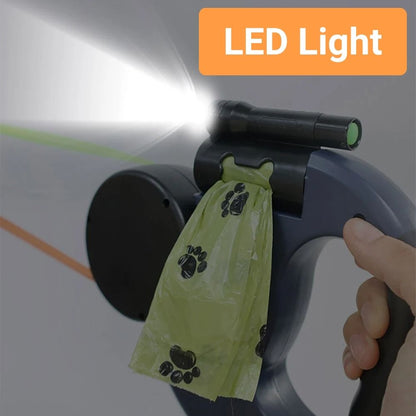 Cuddletail™ Dual Dog Leash