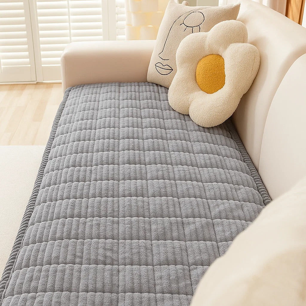 Cuddletail™ Plush Pet Couch Cover