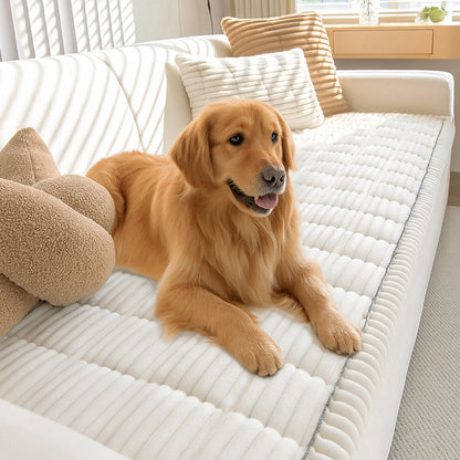 Cuddletail™ Plush Pet Couch Cover