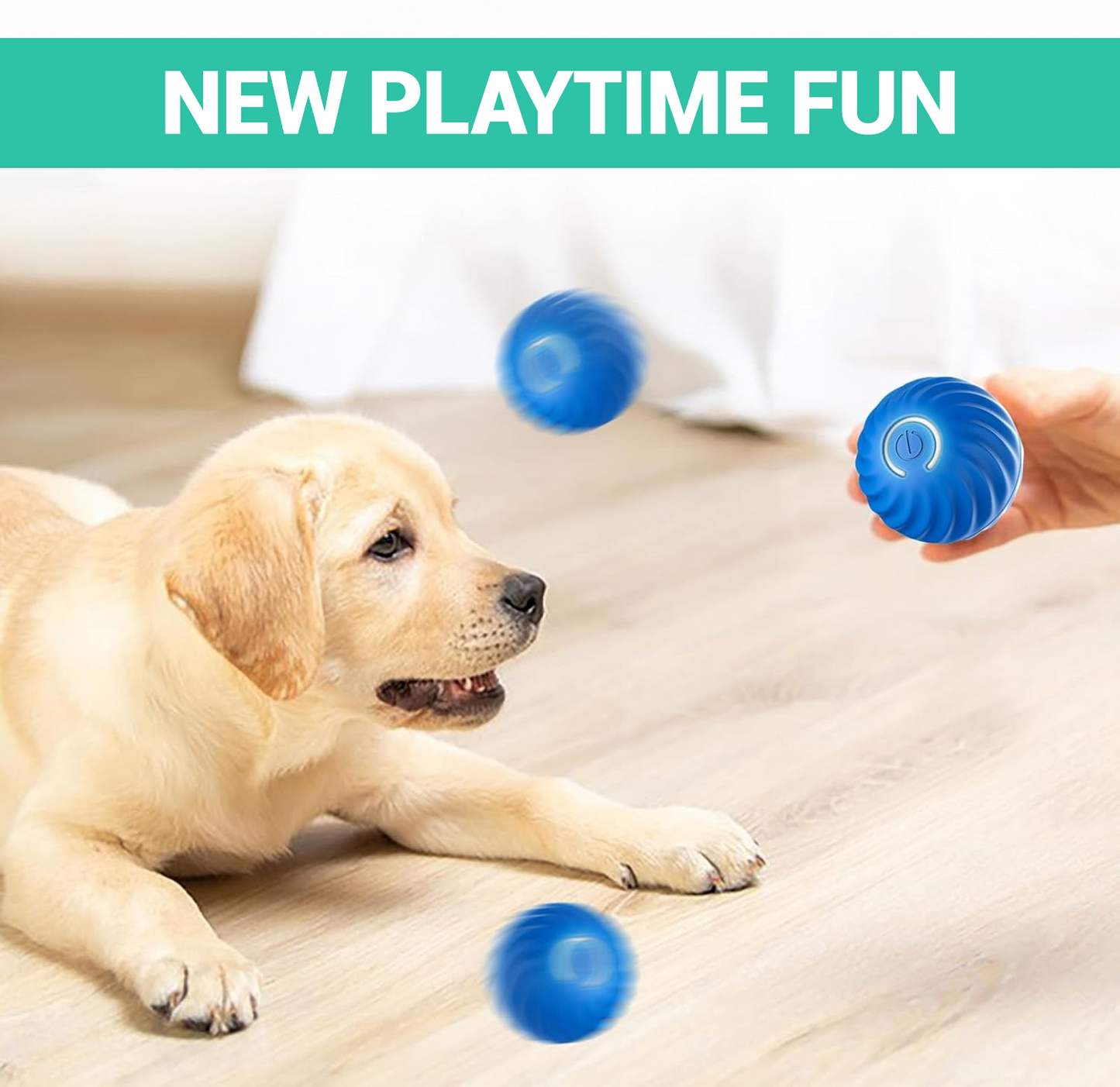 Cuddletail™ Smart Bouncing Ball