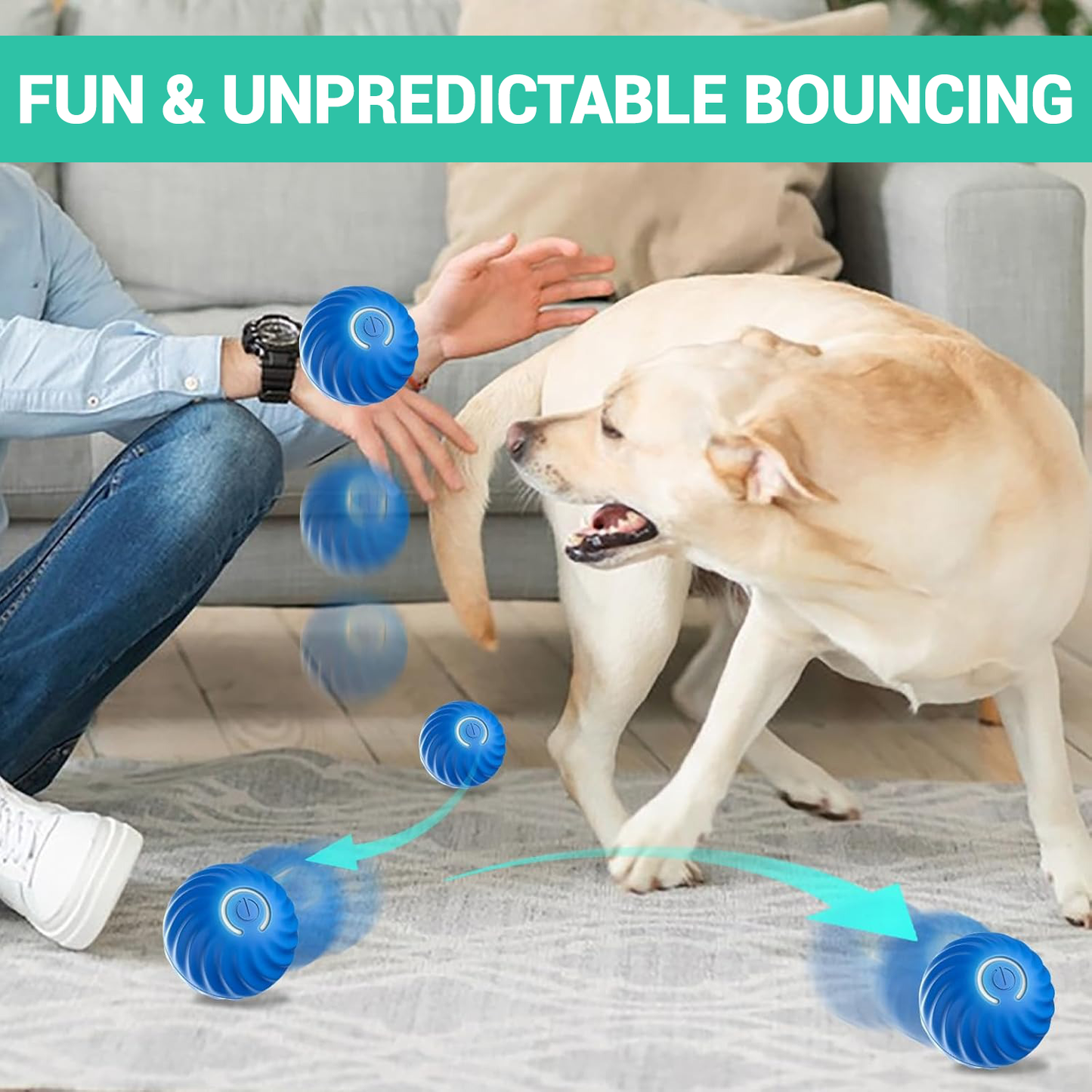 Cuddletail™ Smart Bouncing Ball